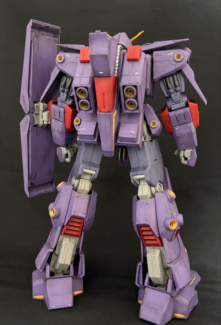 HGサイコガンダムMk-II 完成品（スミ入れ 部分塗装 ウェザリング仕上げ）