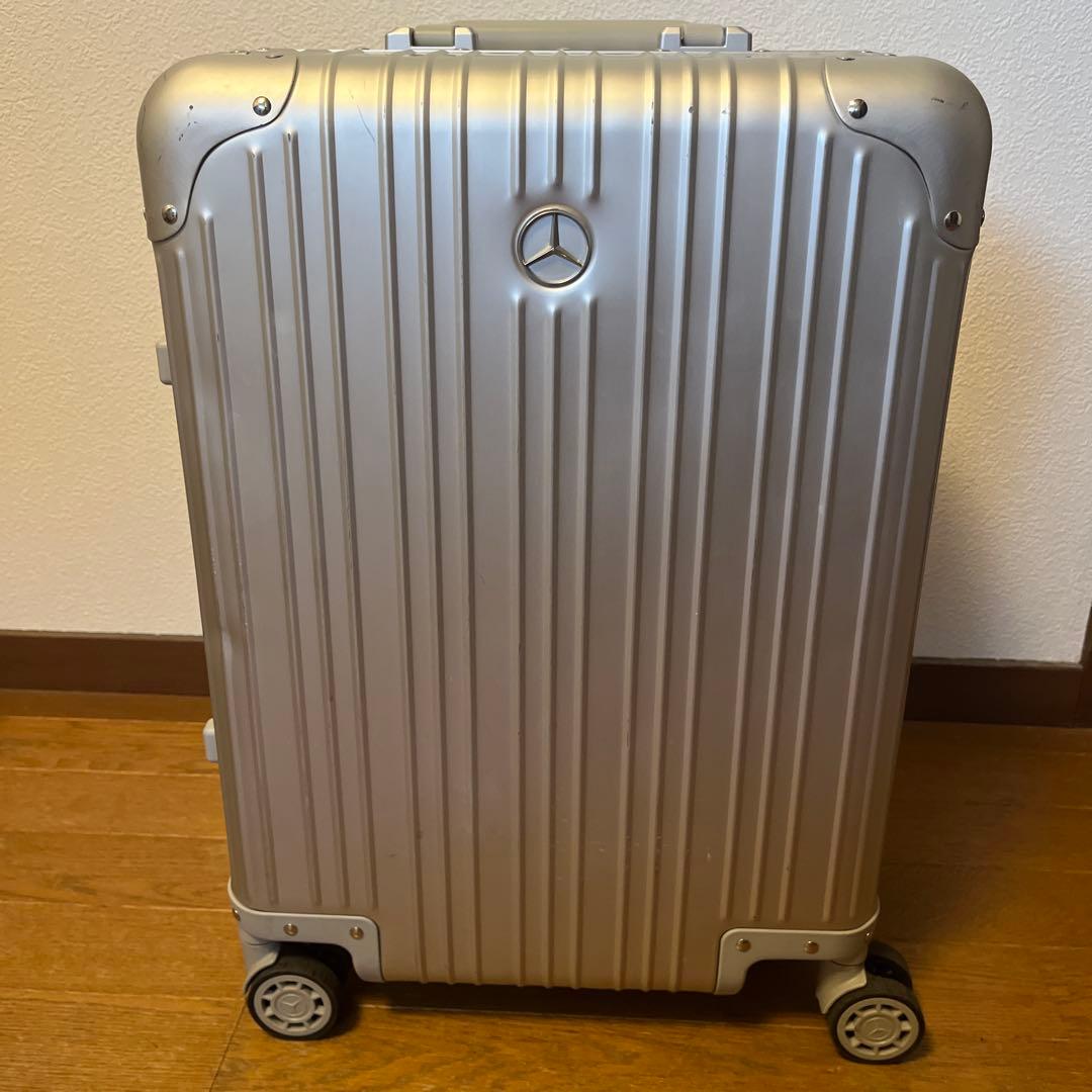 希少 非売品 メルセデスベンツオリジナルアルミスーツケース 32L 機内持込可能