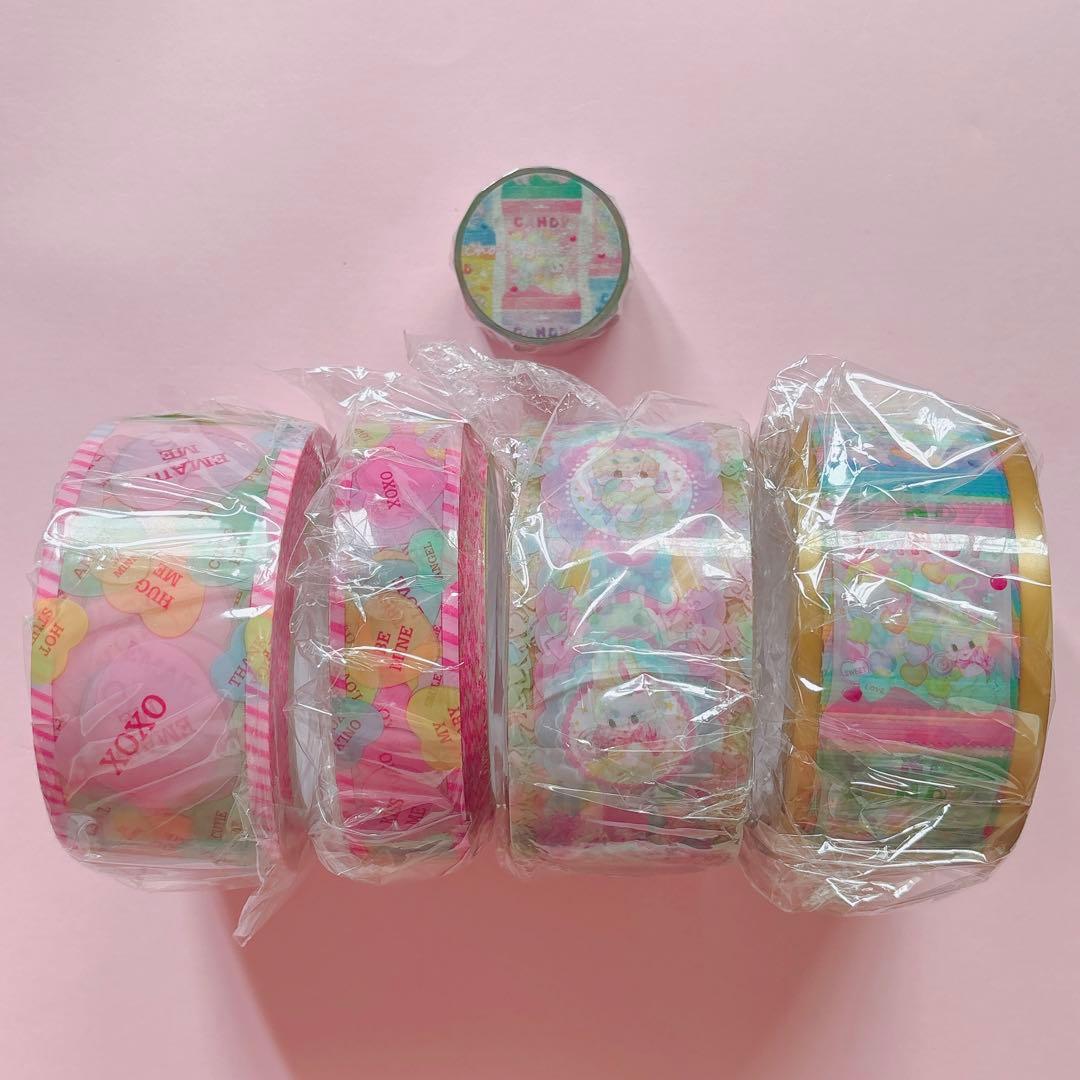 ♡ayyjewel マスキング oppテープ アニマル Candy キャンディ♡