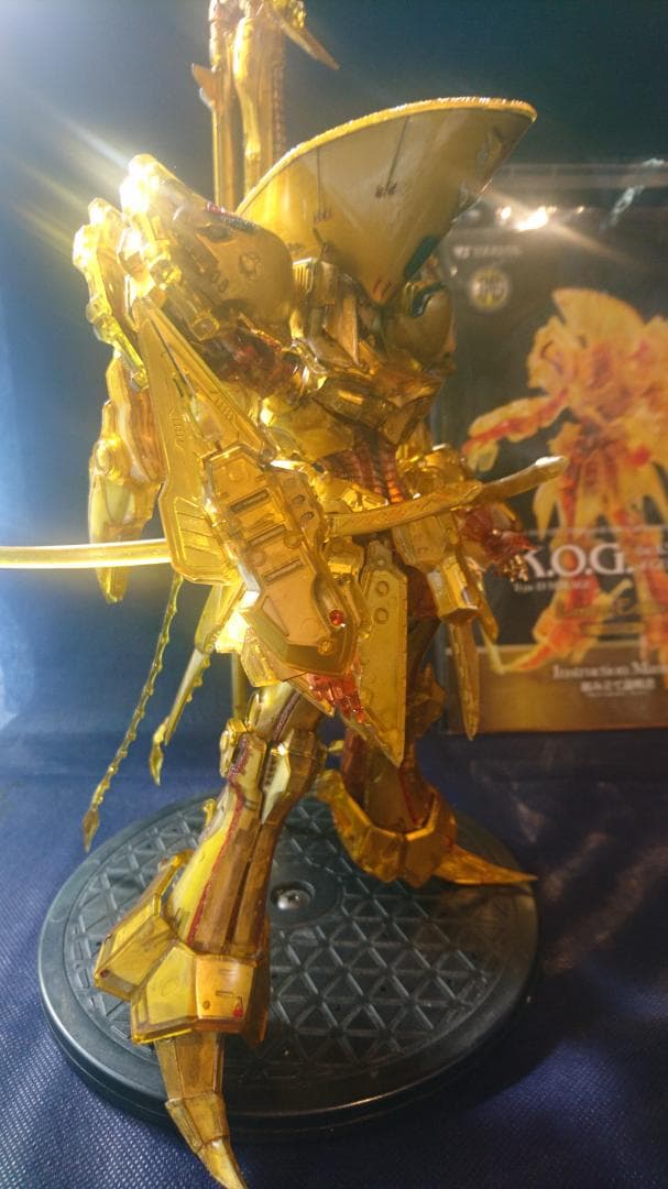 ボークス IMS ナイトオブゴールド 完成品 半透明装甲 ファイブスター物語