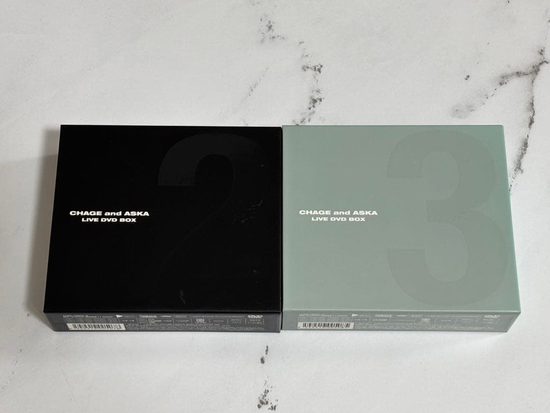 【セット売り】CHAGE AND ASKA LIVE DVD BOX 2、3