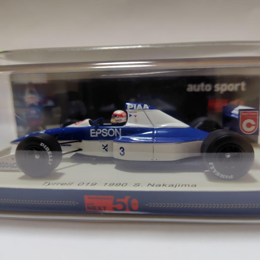 中嶋悟 Tyrrell 019 1990 S. Nakajima スパーク製