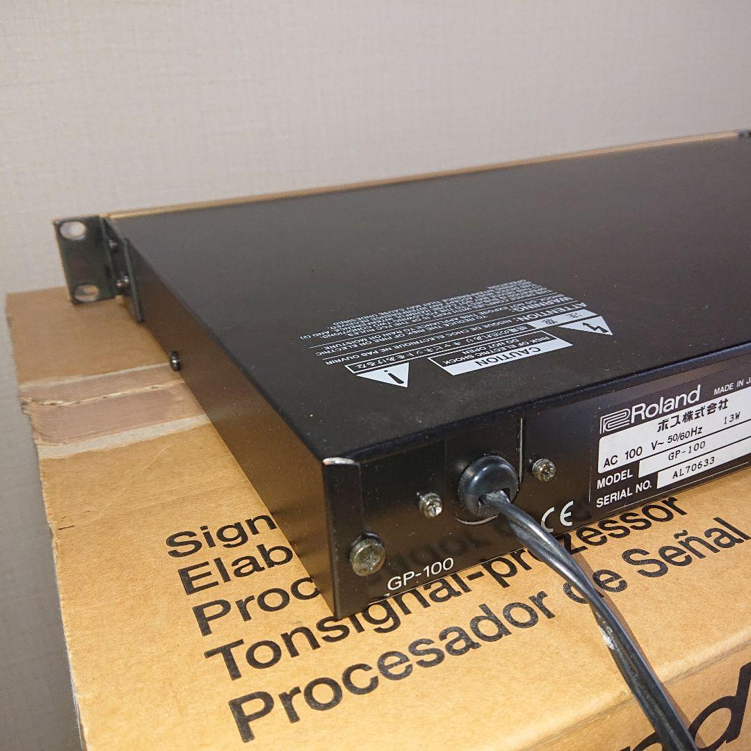 Roland GP-100 ギター プリアンプ/プロセッサー 箱、説明書 付属