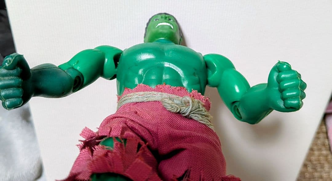 入手困難！激レア！1974年製ビンテージ 超人ハルクフィギュア アメトイ