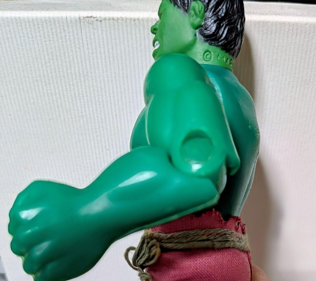 入手困難！激レア！1974年製ビンテージ 超人ハルクフィギュア アメトイ