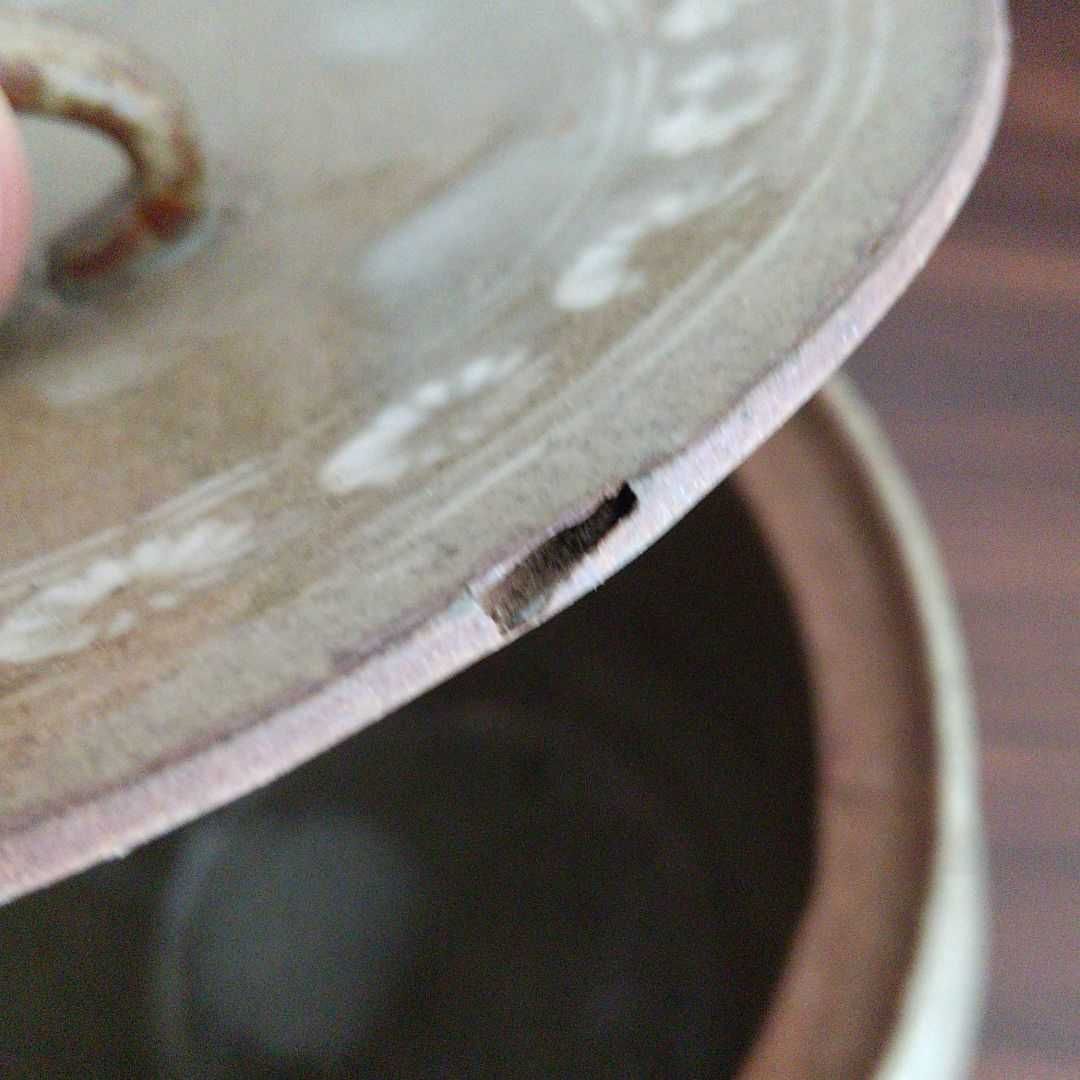茶道具 三島水指 木箱入り 骨董品 アンティーク