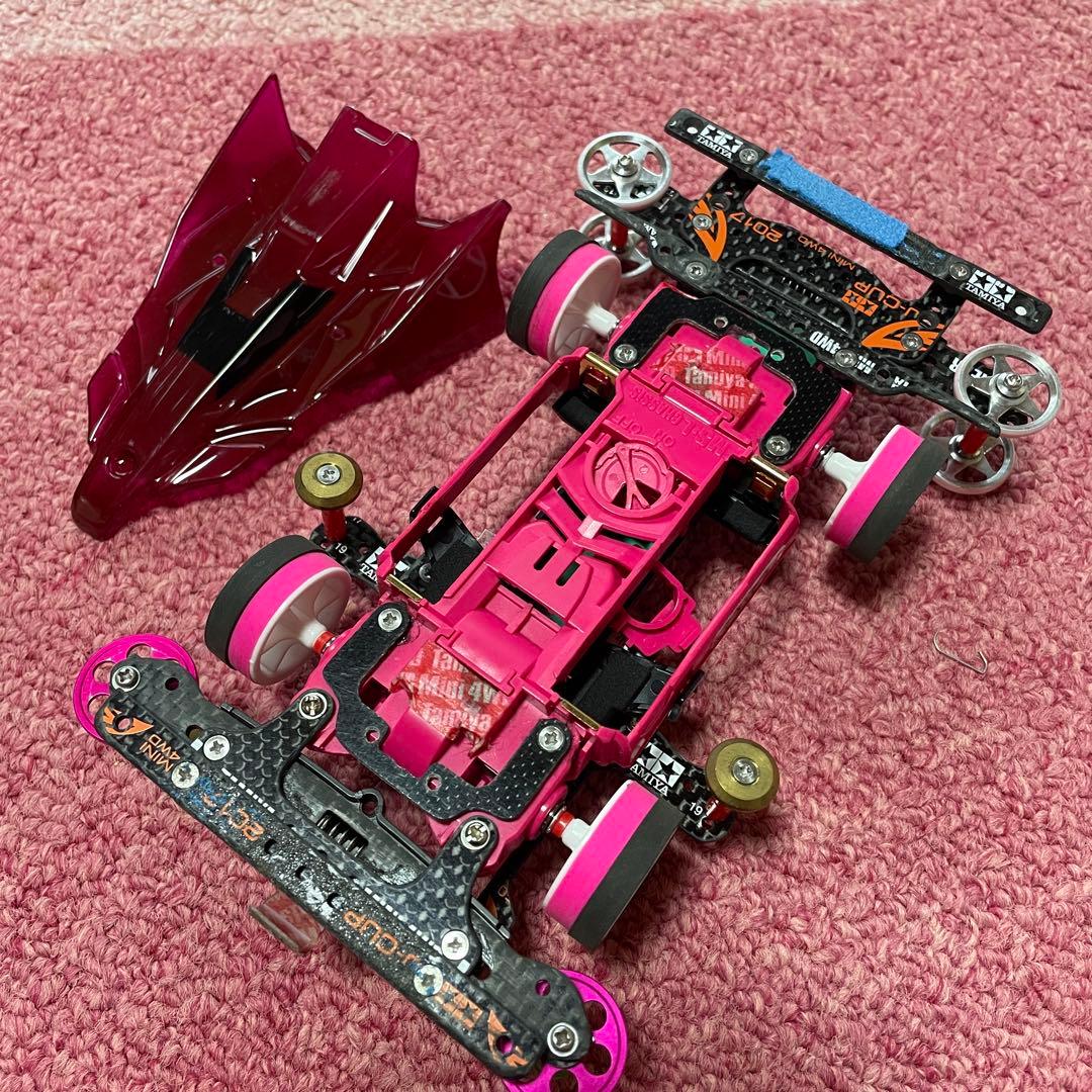 ミニ四駆 マシン4台 2014レアピット まとめ売り