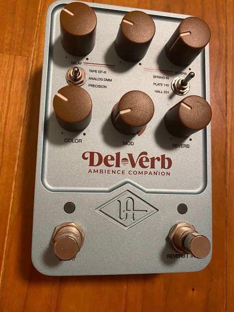 UAFX DelVerb AmbienceCompanion ディレイ/リバーブ