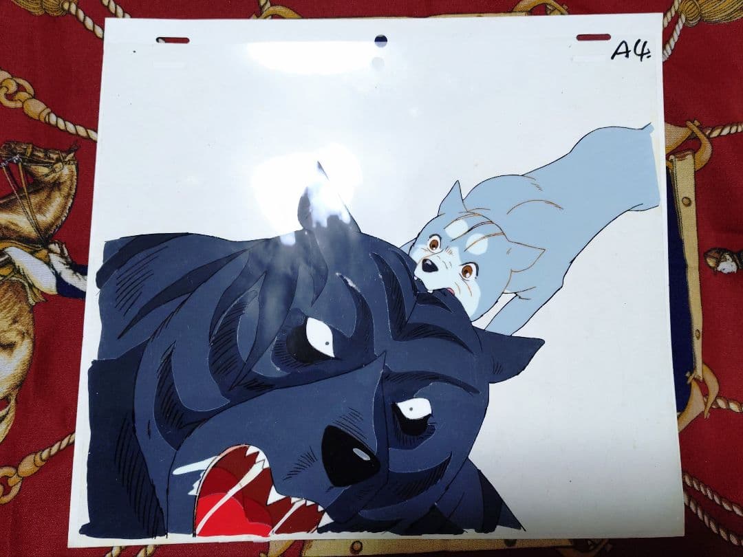 アニメ セル画 銀牙 3枚セット 当時物