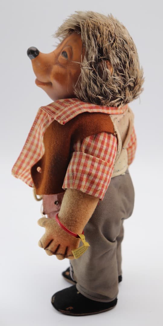 STEIFF \"MECKI\" 28cm ハリネズミのアンティークドール