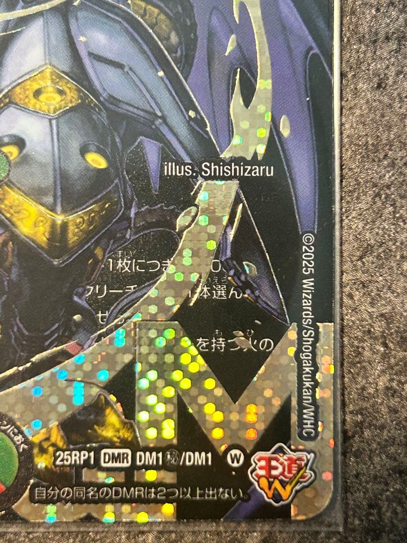 王闘竜皇 ボルシャックドラゴン　ドリーム　シークレットレア　25RP1