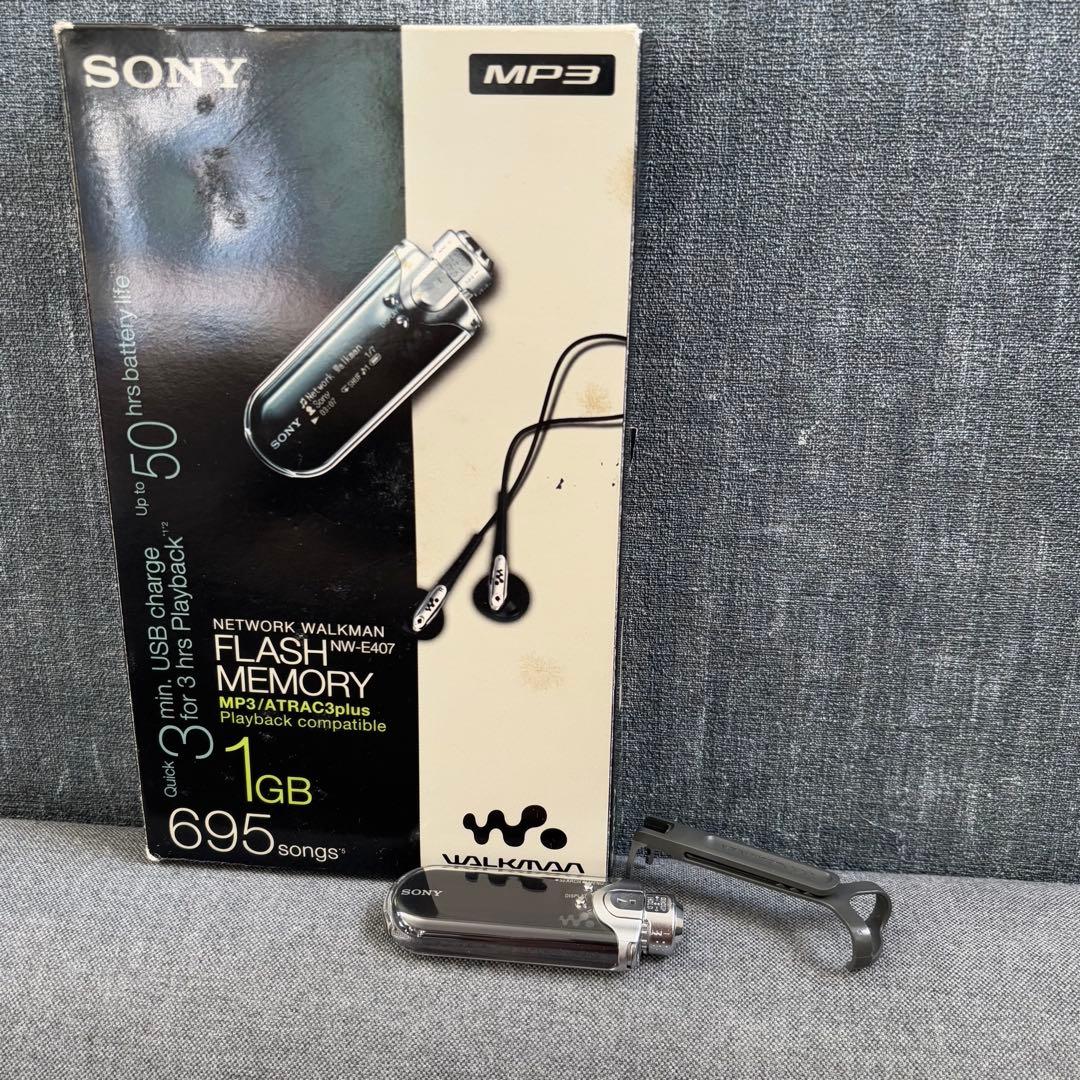 SONY ネットワークウォークマン NW-E407 ミッドナイトブラック