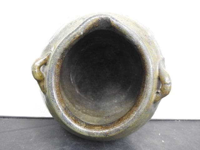 越前焼　お歯黒壺　MA716
