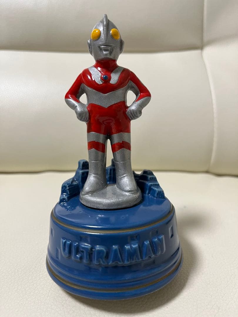 ウルトラマン　陶器オルゴール　レア　珍品　丸谷プロ　日本製　レトロ　置物　昭和