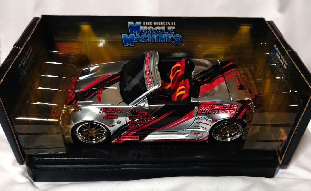 マッスルマシーンズ '04 350Z 1:18 日産 Z33 シルバー