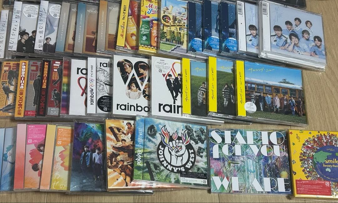 ジャニーズWEST WEST CD アルバム まとめ売り