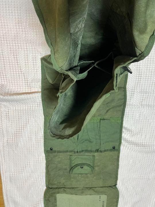 米軍 実物 テントリペアキットバッグ ナイロン