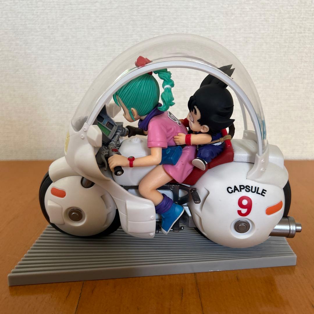 一番くじ　ドラゴンボール　A賞孫悟空&ブルマバイクフィギュア