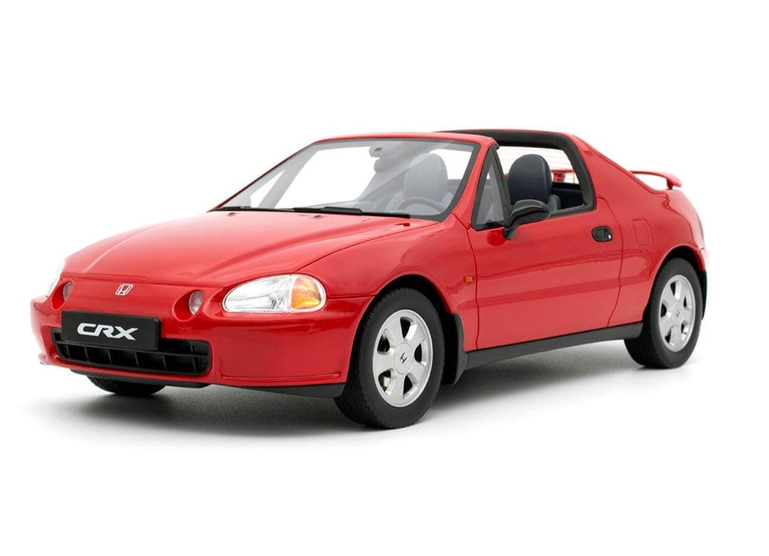 【1/18 ミニカー】OttO mobileホンダCR-X デルソル 1995