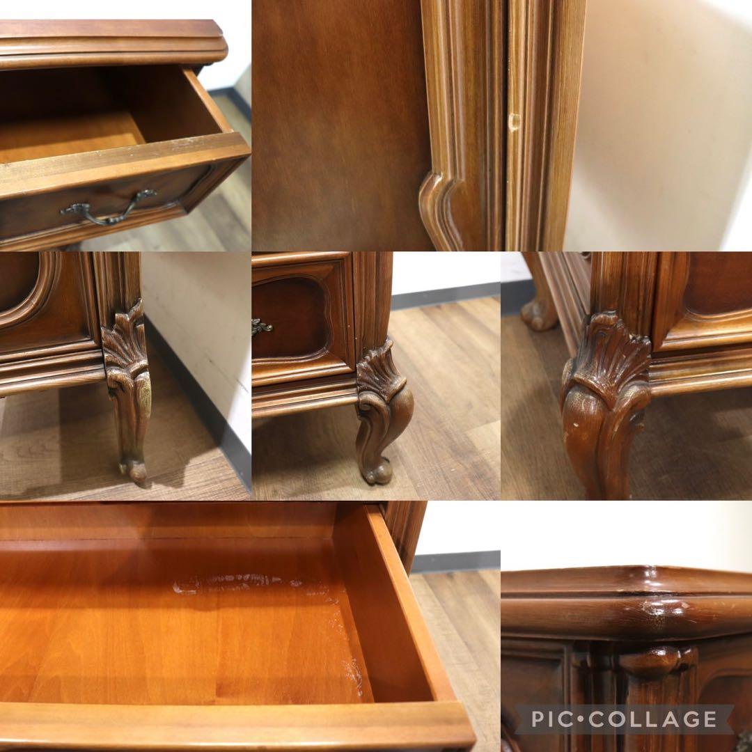 GMHN267D○イタリア製 西洋 アンティーク 4段チェスト 洋服タンス 整