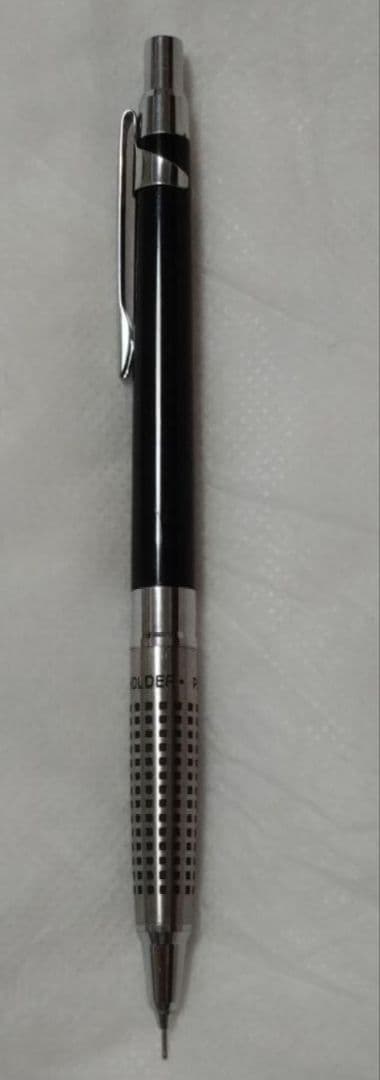 中古美品0.3pilotパイロットシャープペンブラック金属竿箱芯セット　送料無料