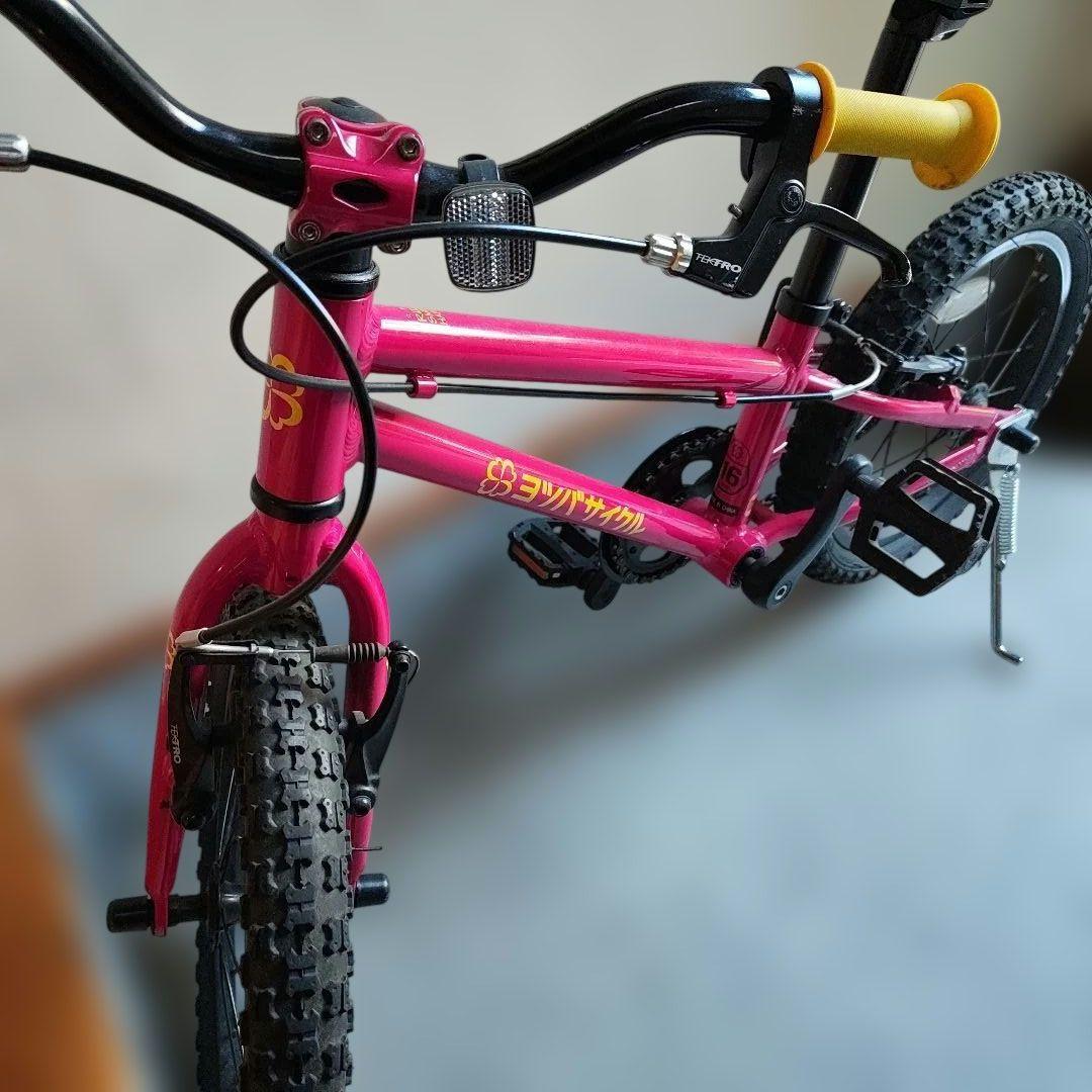 ヨツバサイクル 幼児用自転車 ピンク size16