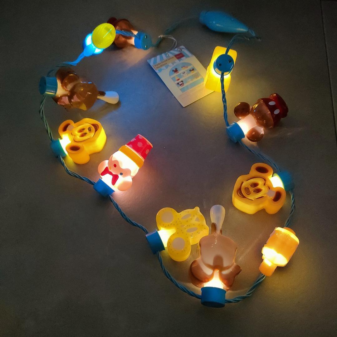 PARKS FOOD GLOW NECKLACE ディズニー 海外限定