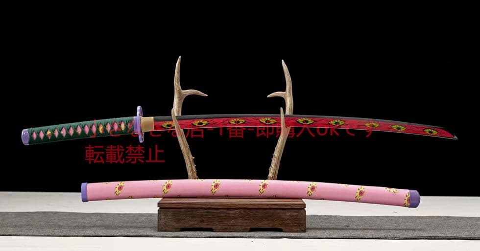 武具　刀装具　日本刀　模造刀 居合刀 日輪刀 黒死牟 鬼滅の刃