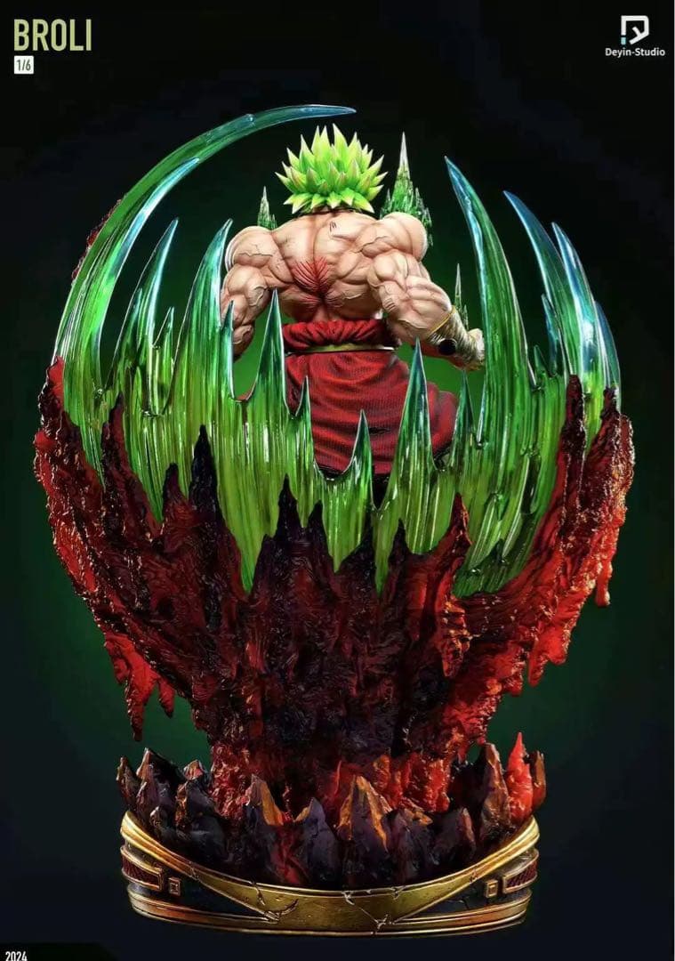 ドラゴンボール ブロリー ガレキ ガレージキット スタチュー X②③