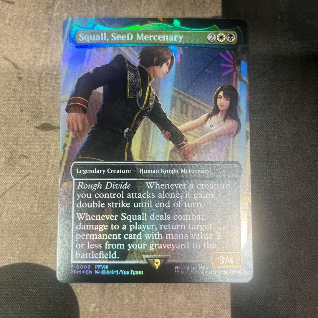 Squall,SeeD Mercenary ショーダウンプロモ