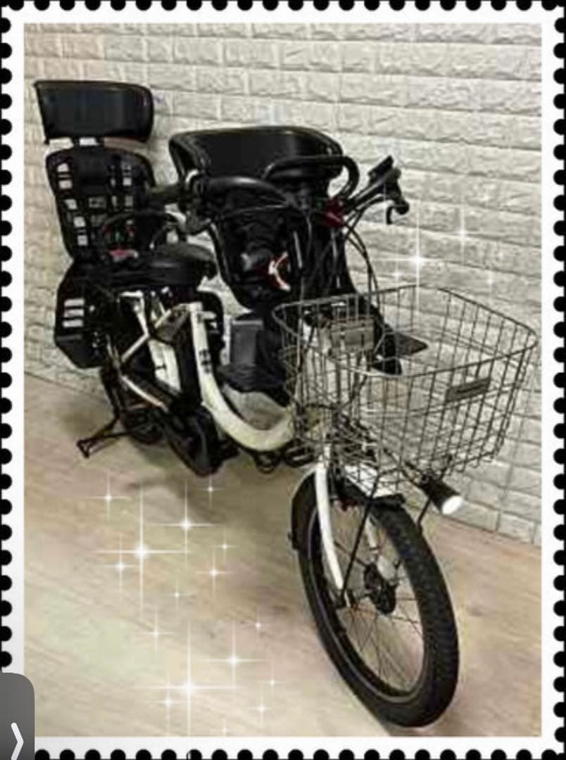 ✨美品✨送料込✨大容量8.7Ah YAMAHA✨パスバビー 子供乗せ電動自転車
