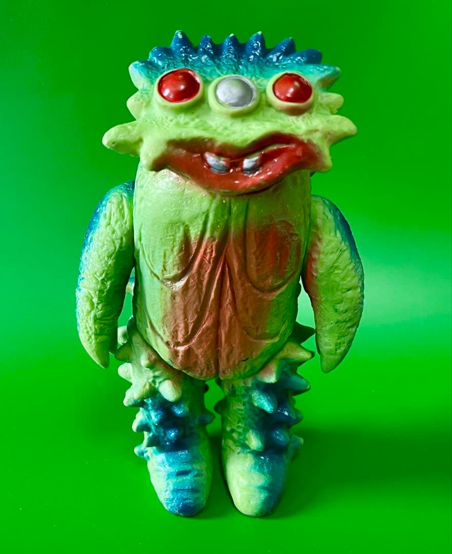 ビーコン ソフビ人形 美品 ブルマァクマルサンM1号 昭和レトロ