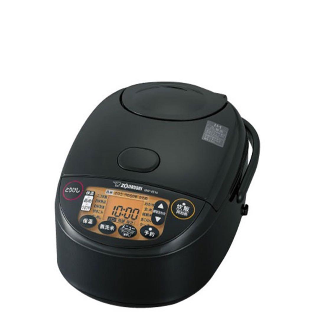 Zojirushi NW-VE10 ブラック 炊飯器　説明書×保証書付き５号炊き