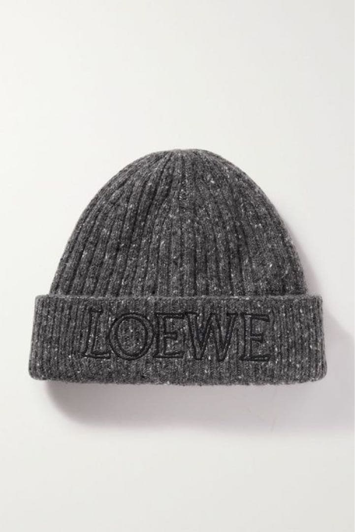 LOEWE ロエベ ニット帽 ビーニー ウール