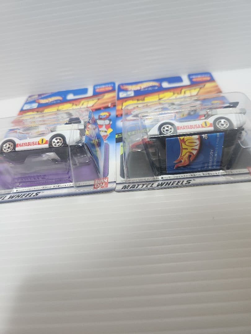 ホットウィール キャラウィール マシンハヤブサ V3 2台セット 2002年製