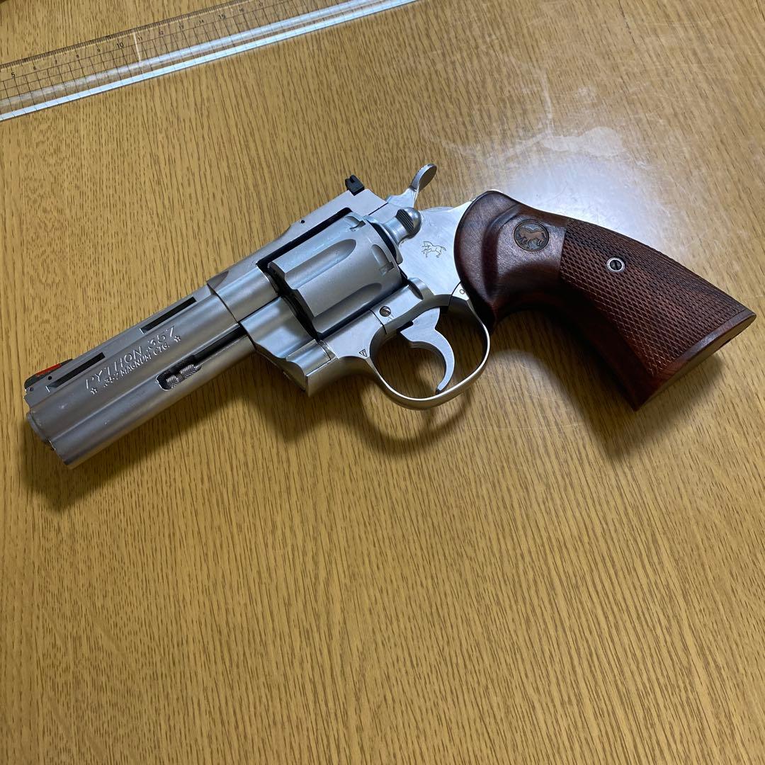 【レア】コクサイ コルトパイソン357 4インチ　ガスリボルバー