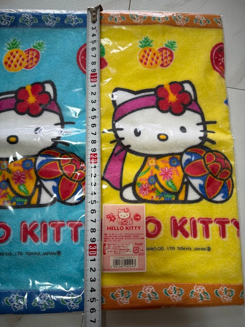 サンリオ ハローキティ 沖縄 日本限定 ご当地 ハンドタオル 新品 6枚セット