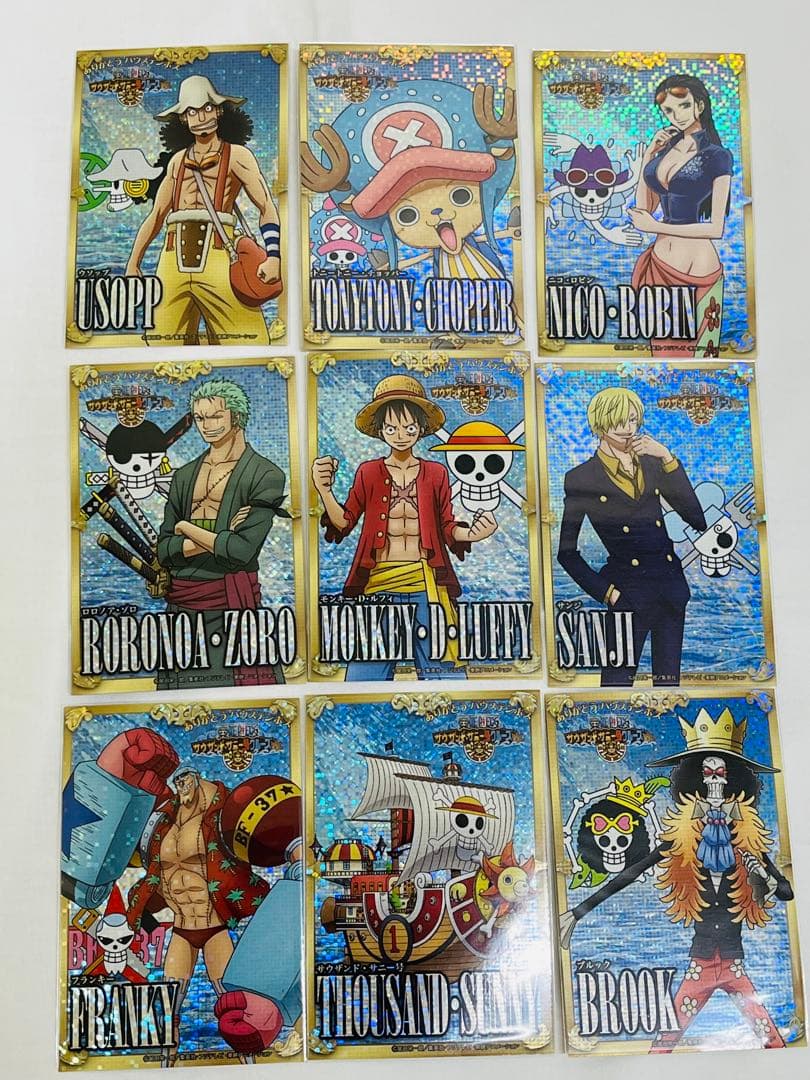 ワンピース ハウステンボス サウザンドサニー号クルーズ 限定カード ルフィ ゾロ