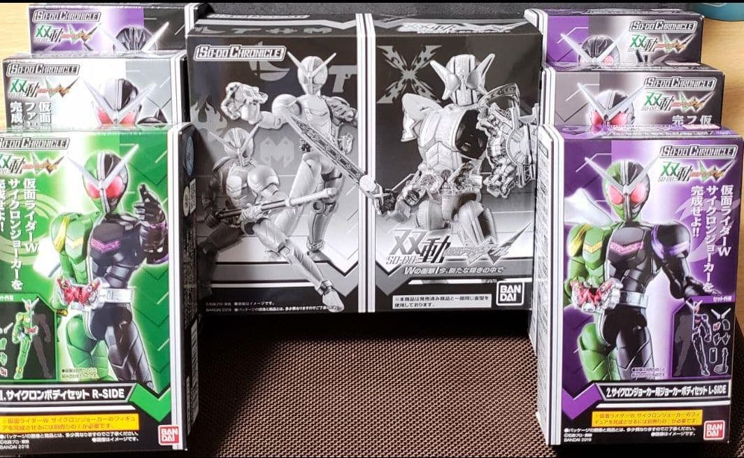 SO-DO CHRONICLE 双動 仮面ライダーWフルセット