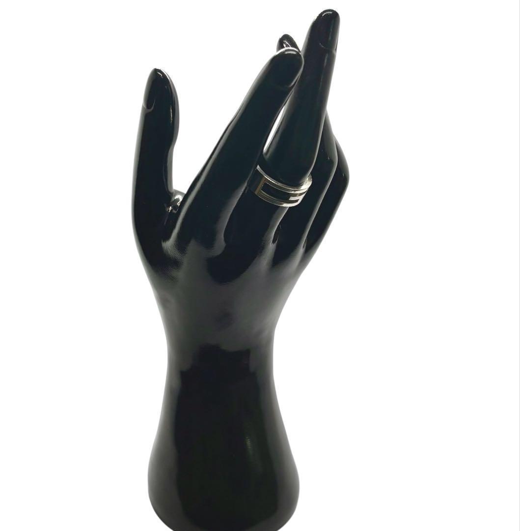 ◆GUCCI グッチ ブランデッドG リングSV925 指輪 22号