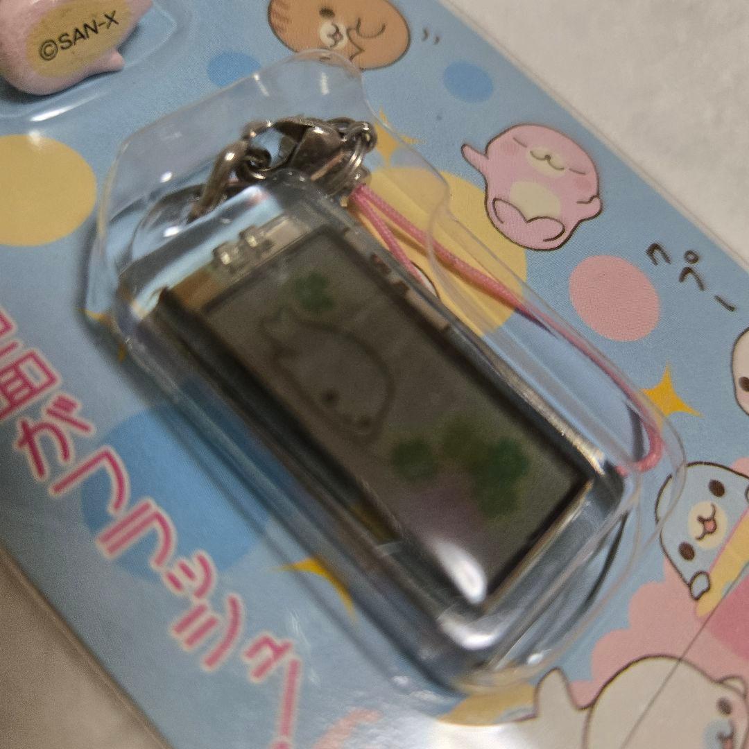 平成レトロ　レア　まめゴマ　ソーラーライトストラップ　　サンエックス
