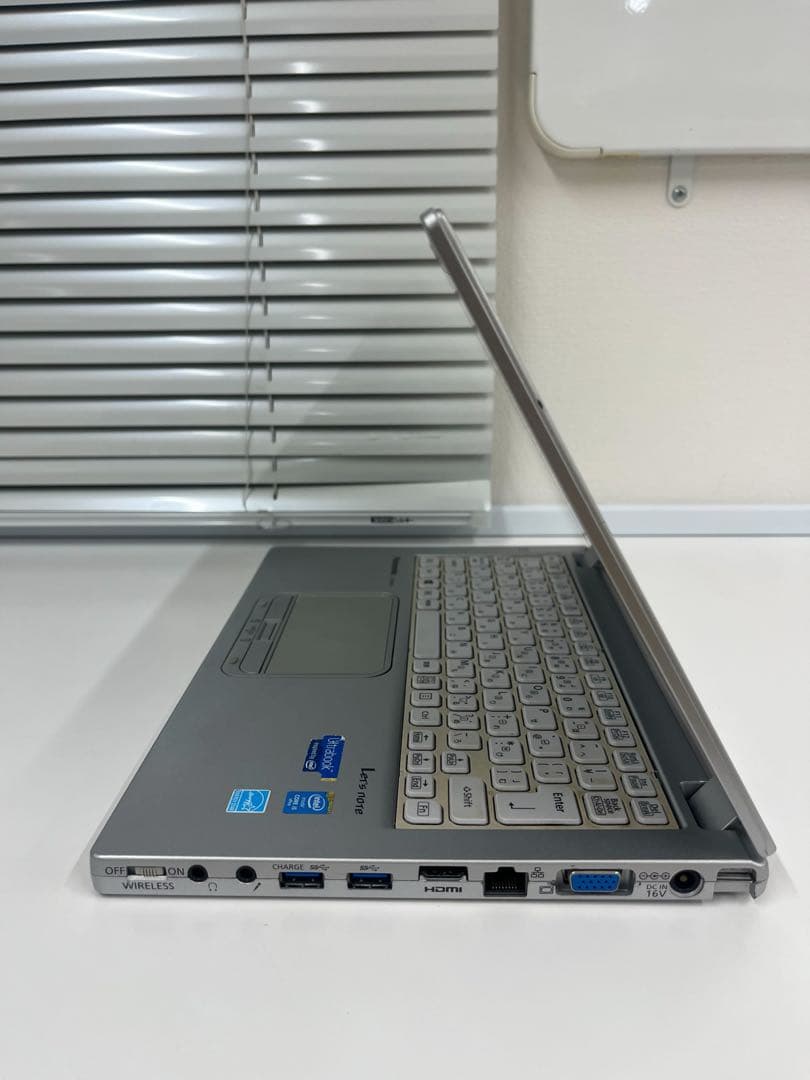 【美品】Panasonic PC Let's note アダプタ付B