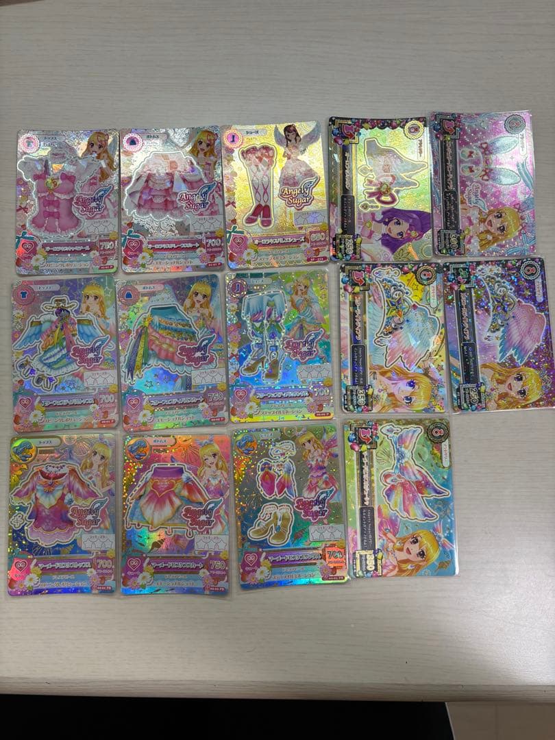 アイカツカード 14枚セット Angely Sugar