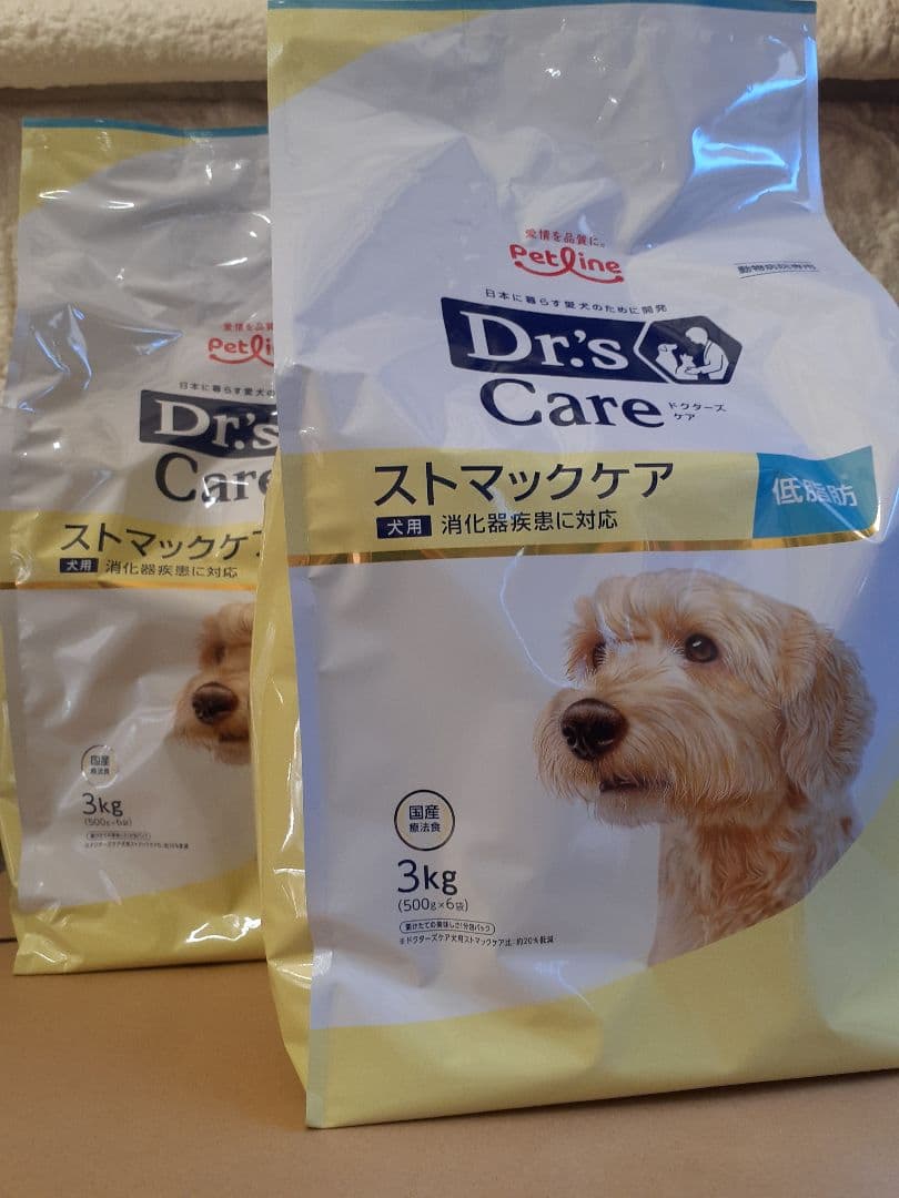 ゆさ♪様ドクターズケア犬用療法食ストマックケア低脂肪 3kg×27袋叩き