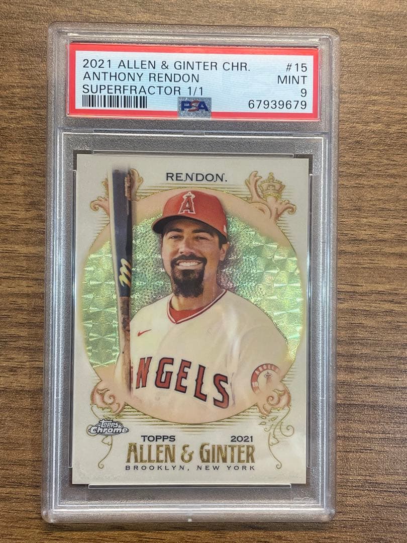 1/1 Topps Anthony rendon Superfractorカード