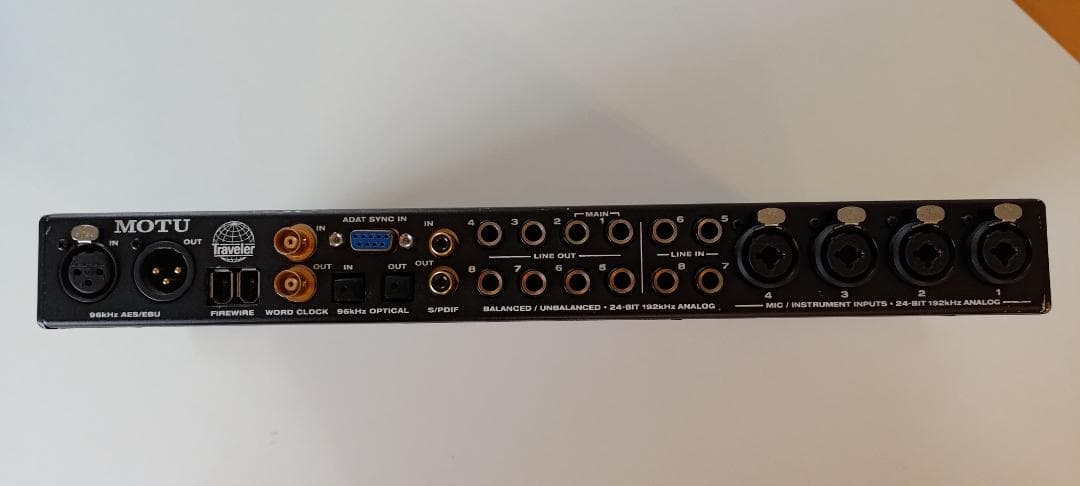 DTM・DAW MOTU Traveler