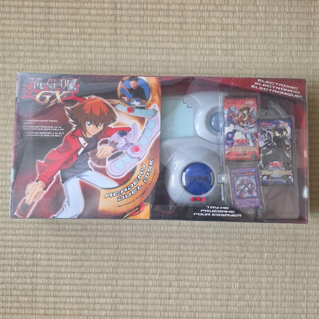 遊戯王GX　アカデミー　デュエルディスク　パック未開封