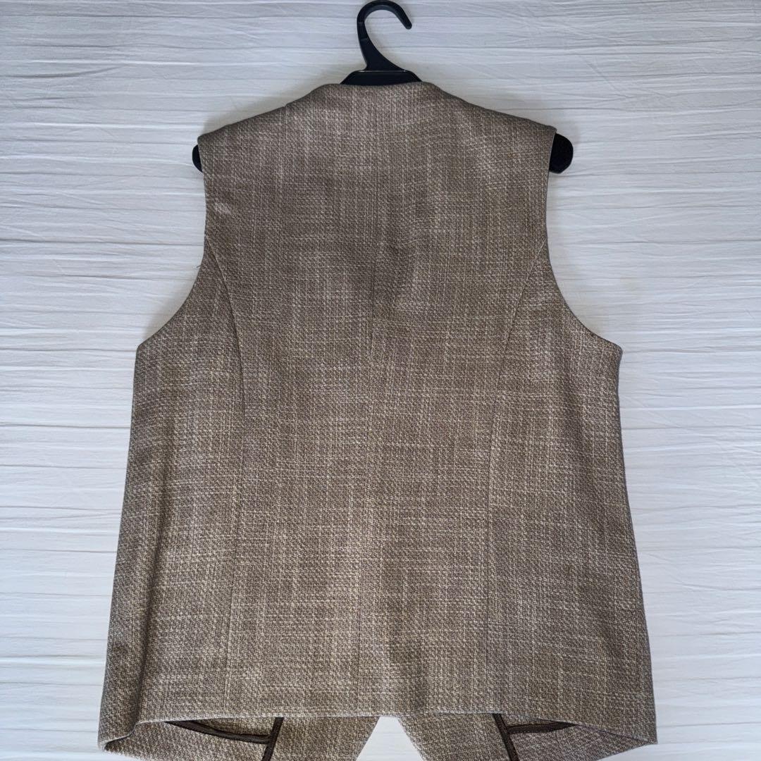 【新品希少】SHIPS シップス ベスト ジレ ベージュ