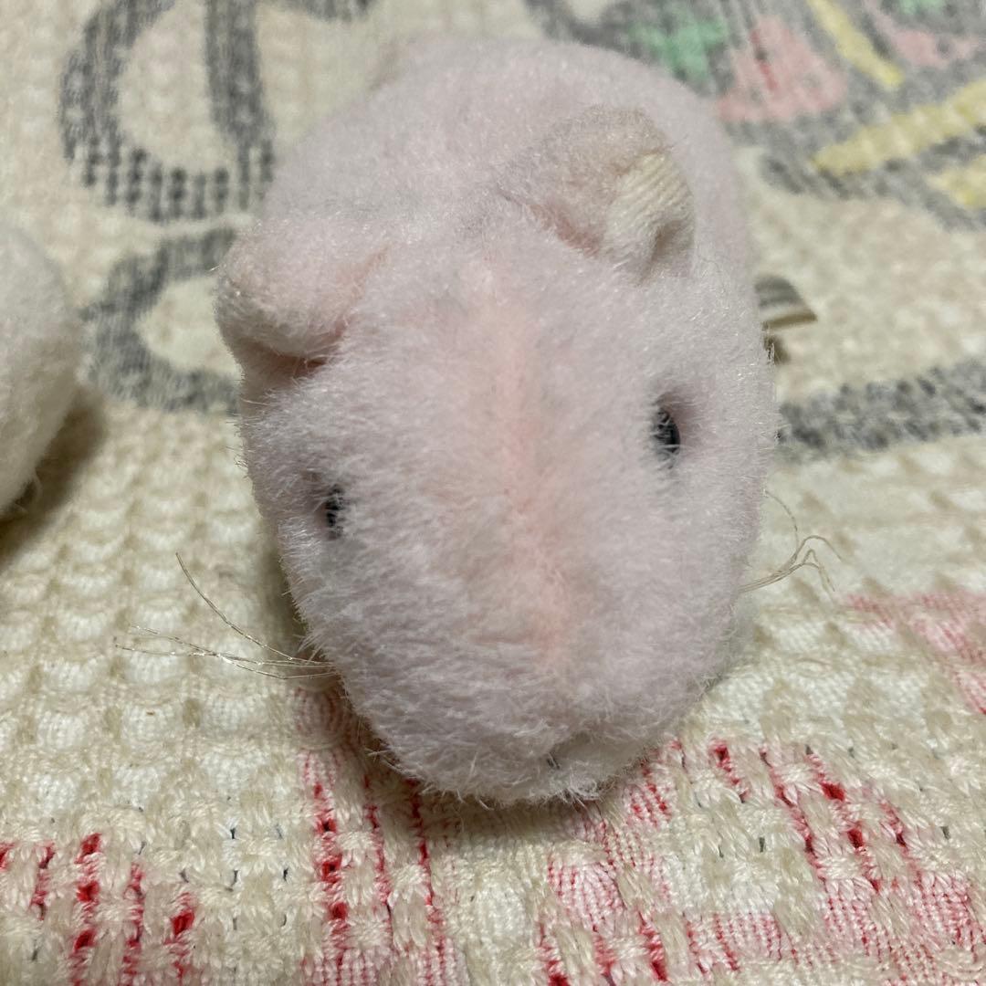 平成レトロ　バンダイ　当時物　2000年　ハムスターランド　ぬいぐるみ　2こ