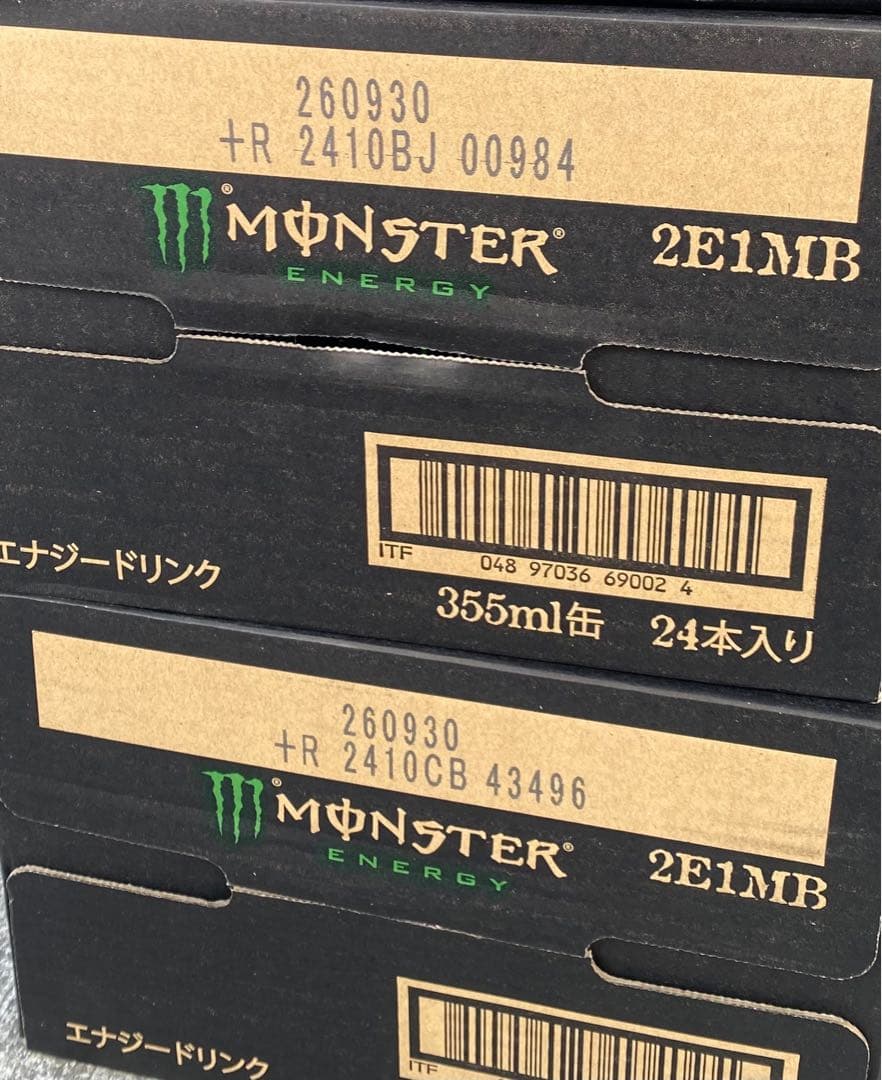 モンスター エナジードリンク 355ml 24本入り2ケース